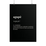 Poster - Agapé