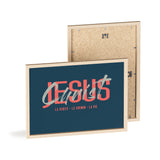 Tableau Jesus Christ : Le chemin, La vérité, La vie