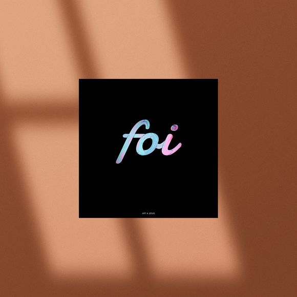 Tableau chrétien Foi - 1 Corinthiens 13