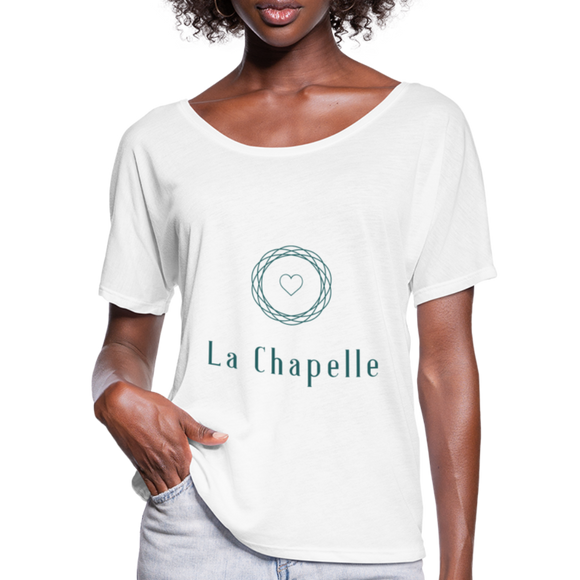 Women’s Batwing-Sleeve T-Shirt | Bella + Canvas - white