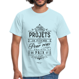 T-shirt chrétien Homme : Jérémie 29.11 - ciel